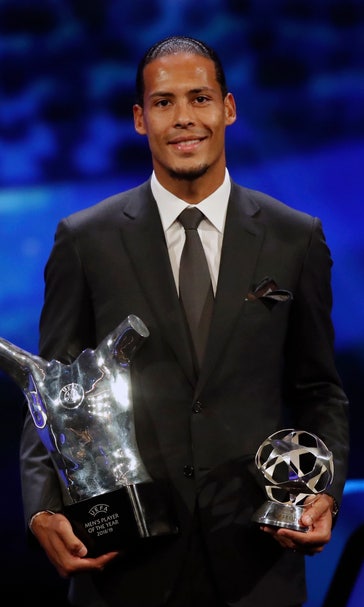 Defenders Van Dijk, Bronze win UEFA's player of year awards